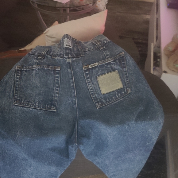 Vintage 80's Retro Acid washed high Waisted baggy harem pants Classic Jordache. - Picture 6 of 13